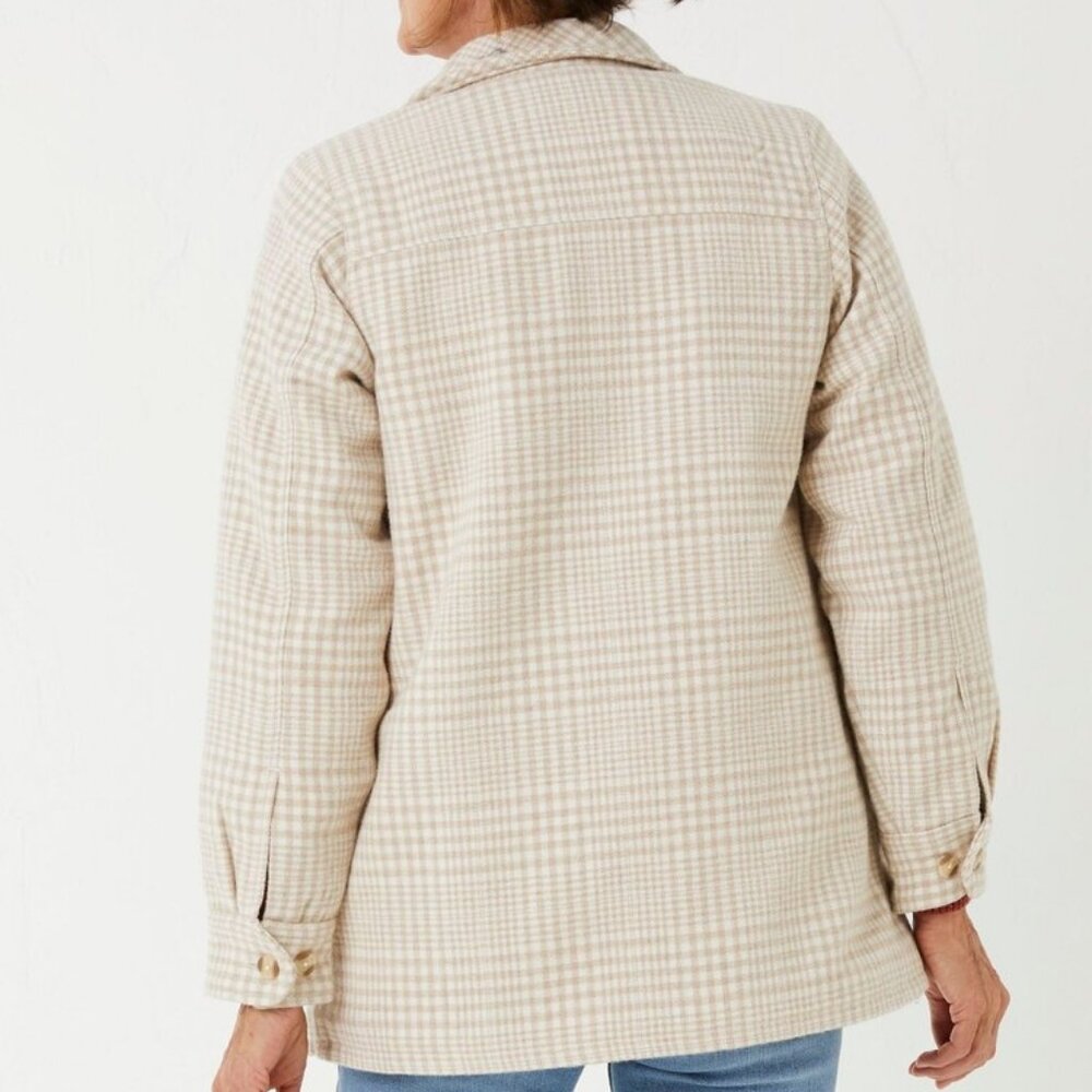 NWT FatFace Hamilton Borg Lined Shacket - Picture 6 of 11